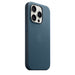 Get Apple Apple iPhone 15 Pro FineWoven Case with MagSafe - Pacific Blue in Qatar from TaMiMi Projects