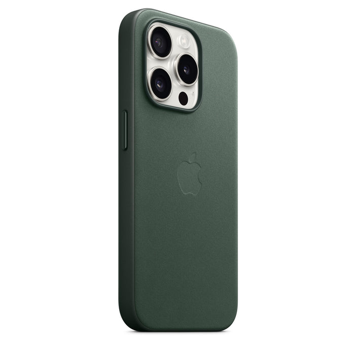 Apple iPhone 15 Pro FineWoven Case with MagSafe - Evergreen