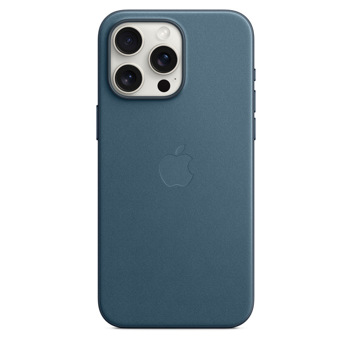 Get Apple Apple iPhone 15 Pro Max FineWoven Case with MagSafe - Pacific Blue in Qatar from TaMiMi Projects