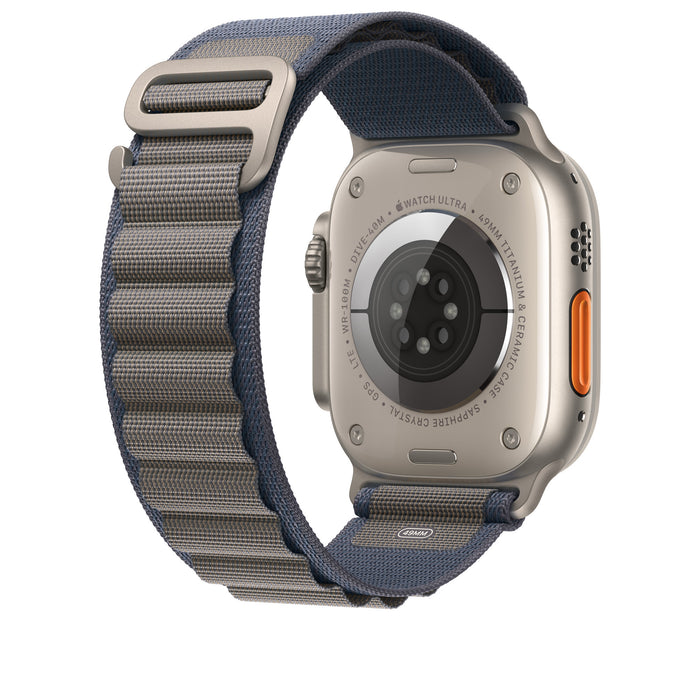 Apple Watch Band - Alpine Loop - 49mm - Blue - Medium