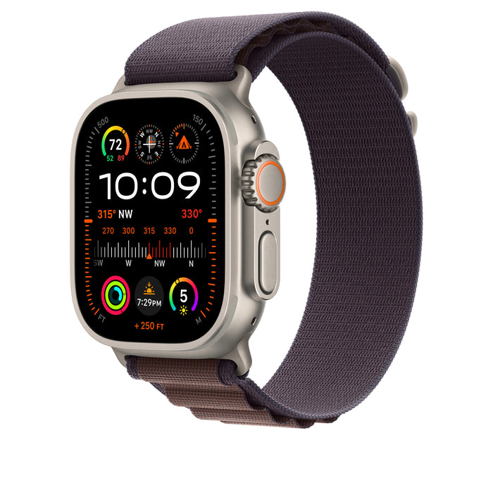 Apple Watch Band - Alpine Loop - 49mm - Indigo - Large