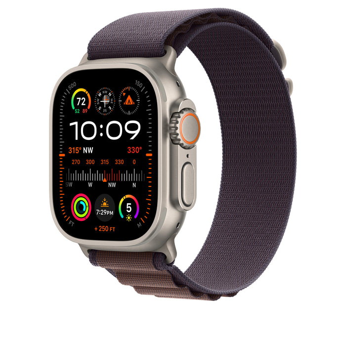 Apple Watch Band - Alpine Loop - 49mm - Indigo - Medium