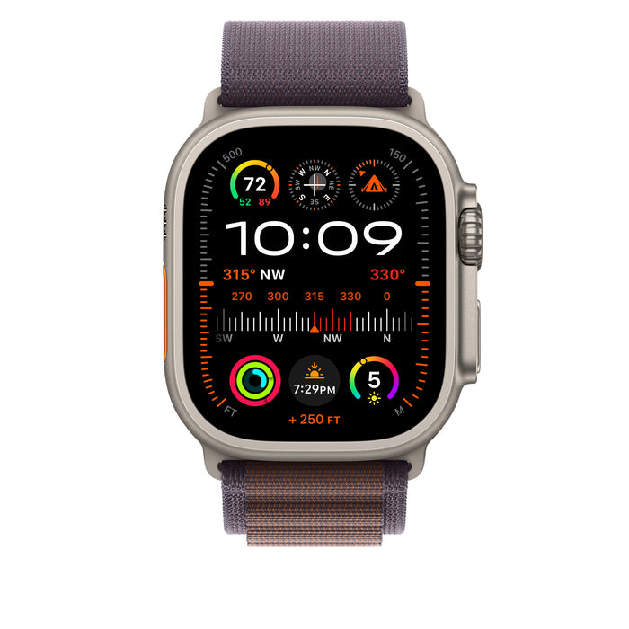 Apple Watch Band - Alpine Loop - 49mm - Indigo - Medium