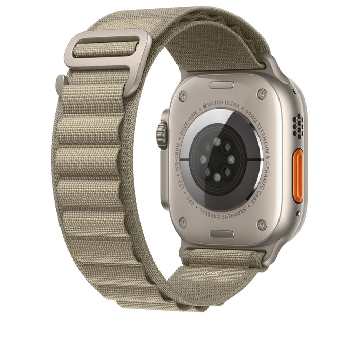 Apple Watch Band - Alpine Loop - 49mm - Olive - Large