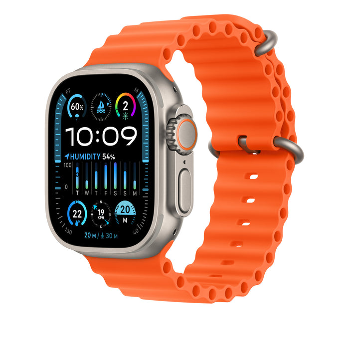 Apple Watch Band - 49mm Orange Ocean Band
