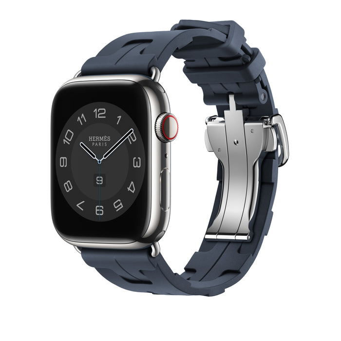Apple Watch Hermès - Navy Kilim Single Tour - 45mm