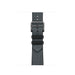 Get Apple Apple Watch Hermès - Bracelet Simple Tour Toile H Denim/Noir de - 41 mm in Qatar from TaMiMi Projects