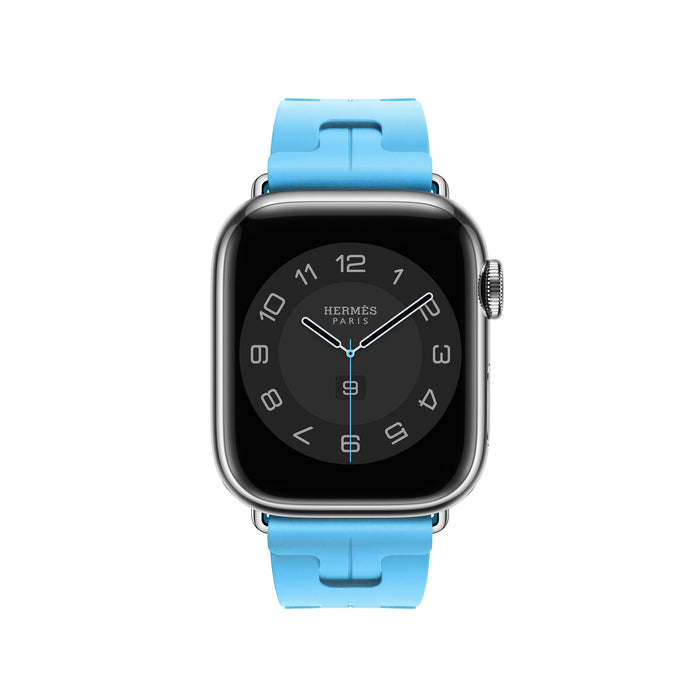 Apple Watch Hermès - Bleu Celeste Kilim Single Tour - 41mm