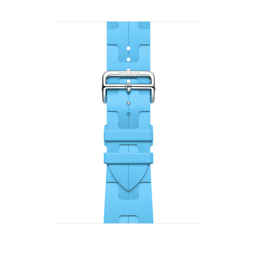 Hermès Apple Watch Band 45mm - Bleu Céleste Kilim