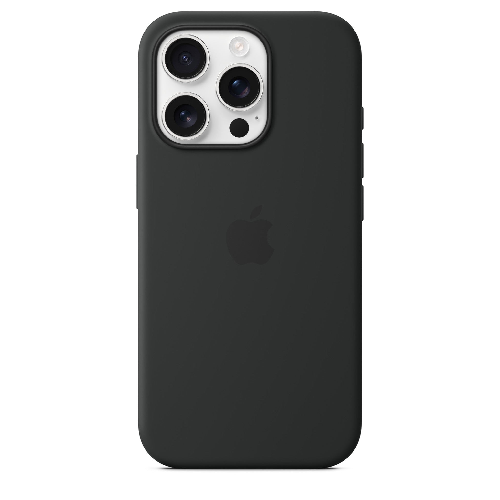 Apple iPhone 16 Pro Silicone Case with MagSafe - Black Apple iPhone 16 Pro Silicone Case with MagSafe - Black
