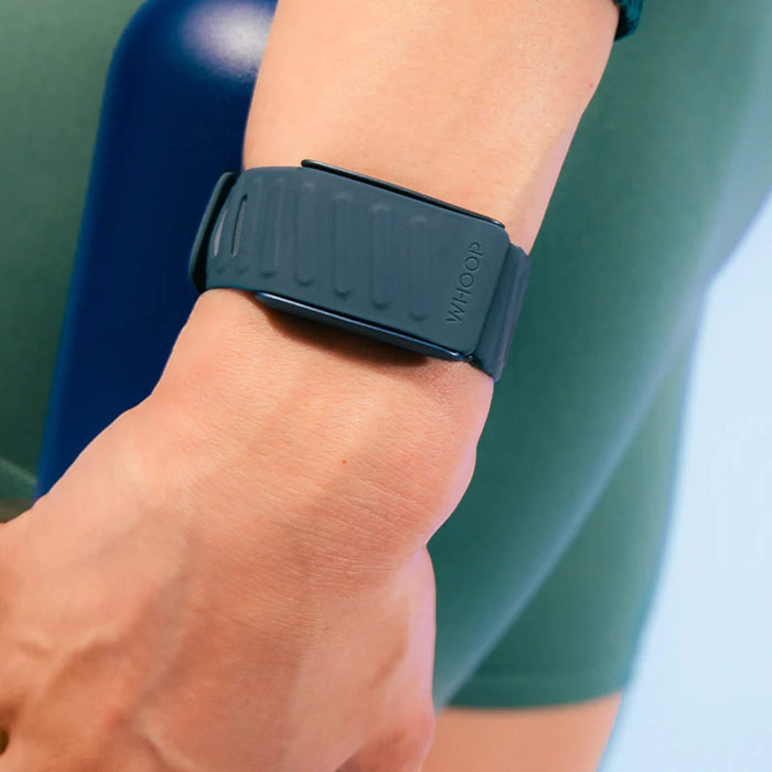 Whoop SportFlex Silicone Band, flexible and durable design for ultimate comfort and performance during workouts, available at TaMiMi Projects in Qatar.