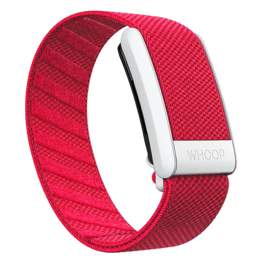 Lava Pink SuperKnit Band With White Hook - Special Edition For whoop