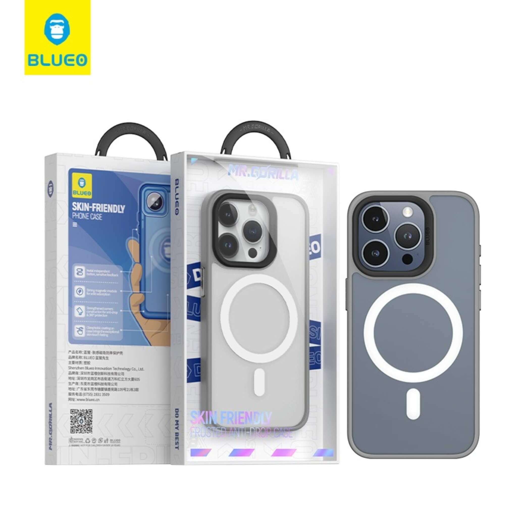 Blueo Magnetic case for iPhone 15 Pro Blueo Magnetic case for iPhone 15 Pro