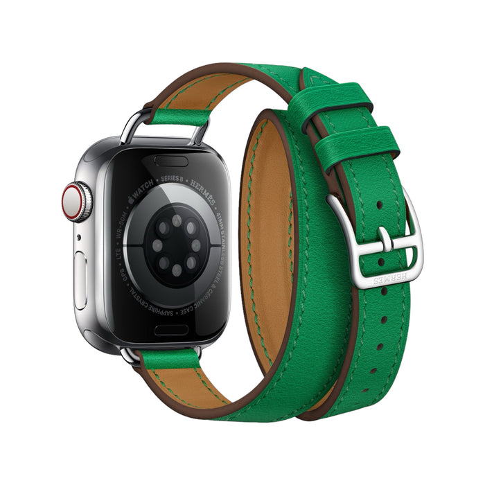 Get Hermès Hermès Apple Watch Band 41mm - Bambou Attelage Double Tour in Qatar from TaMiMi Projects