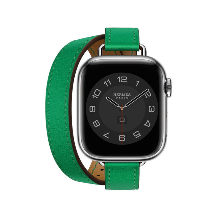 Get Hermès Hermès Apple Watch Band 41mm - Bambou Attelage Double Tour in Qatar from TaMiMi Projects