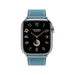 Get Hermès Hermès Apple Watch Band 45mm - Bleu Jean Single Tour in Qatar from TaMiMi Projects