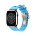 Buy Hermès Apple Watch Band 45mm - Bleu Céleste Kilim | TaMiMi Projects | Qatar