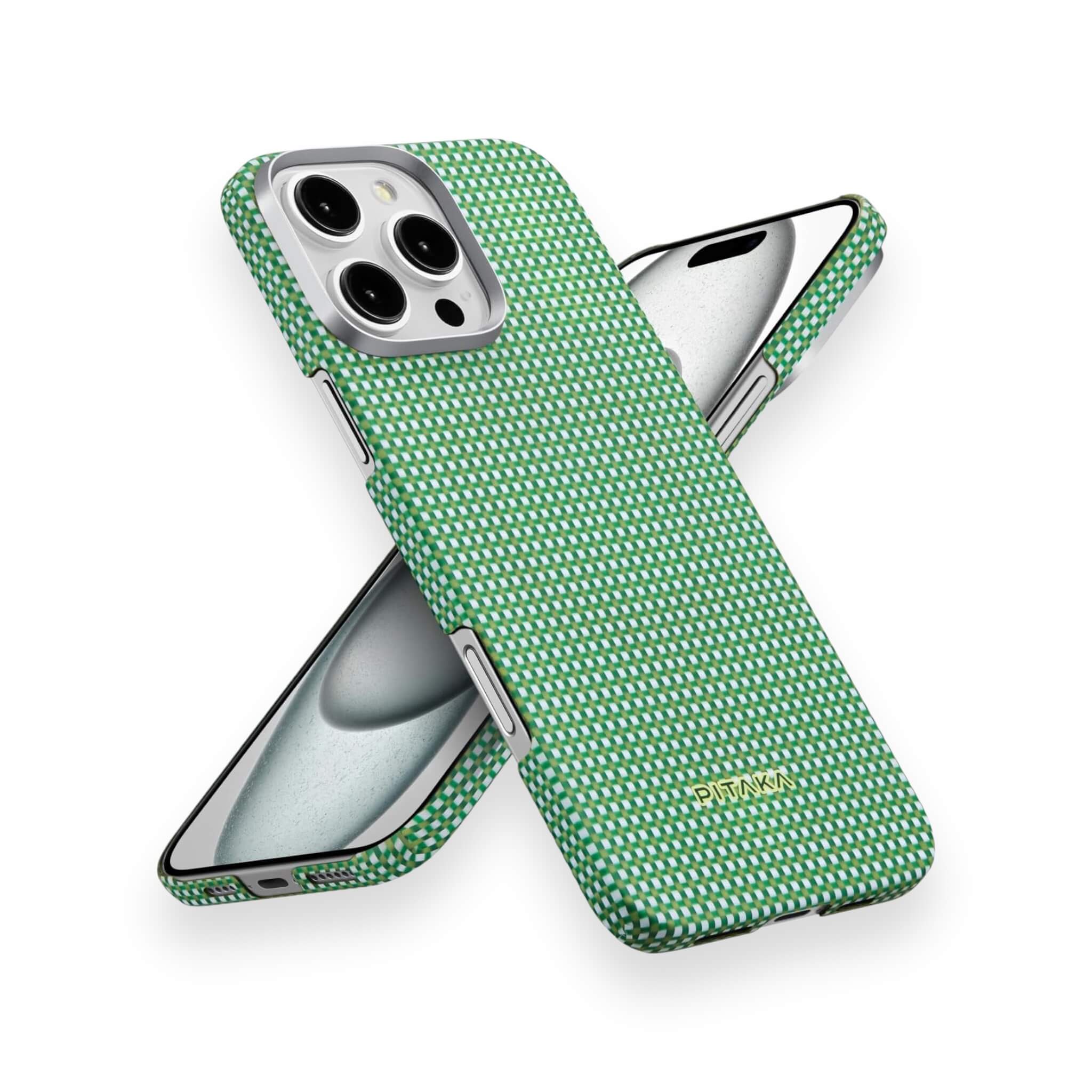 Pitaka Case for iPhone 16 Pro - Forest Green Pitaka Case for iPhone 16 Pro - Forest Green