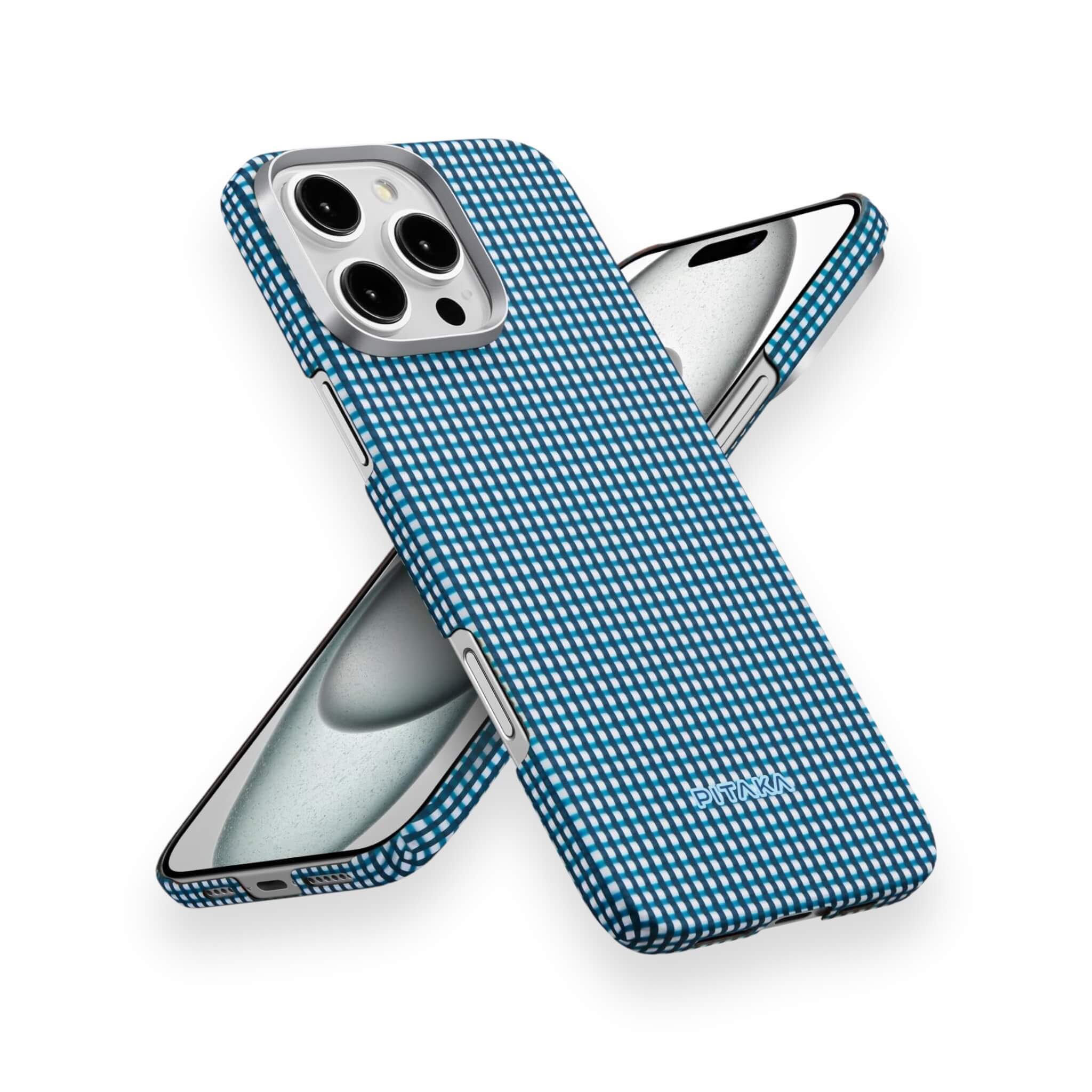 Pitaka Case for iPhone 16 Pro Max - Ocean Blue Pitaka Case for iPhone 16 Pro Max - Ocean Blue