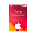 iTunes Gift Card - $500 USD, perfect for purchasing apps, music, movies, and subscriptions, available at TaMiMi Projects in Qatar.