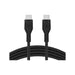 Belkin USB-C Cable, 60W, 300 cm, durable, efficient cable for fast charging, data transfer, available at TaMiMi Projects in Qatar.
