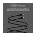 Belkin USB-C Cable, 60W, 300 cm, durable, efficient cable for fast charging, data transfer, available at TaMiMi Projects in Qatar.
