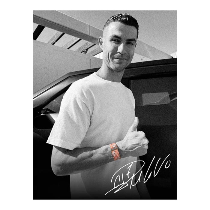 CR7 Away SuperKnit Band, Whoop, stylish, durable band celebrating CR7, comfort, performance, available at TaMiMi Projects in Qatar.