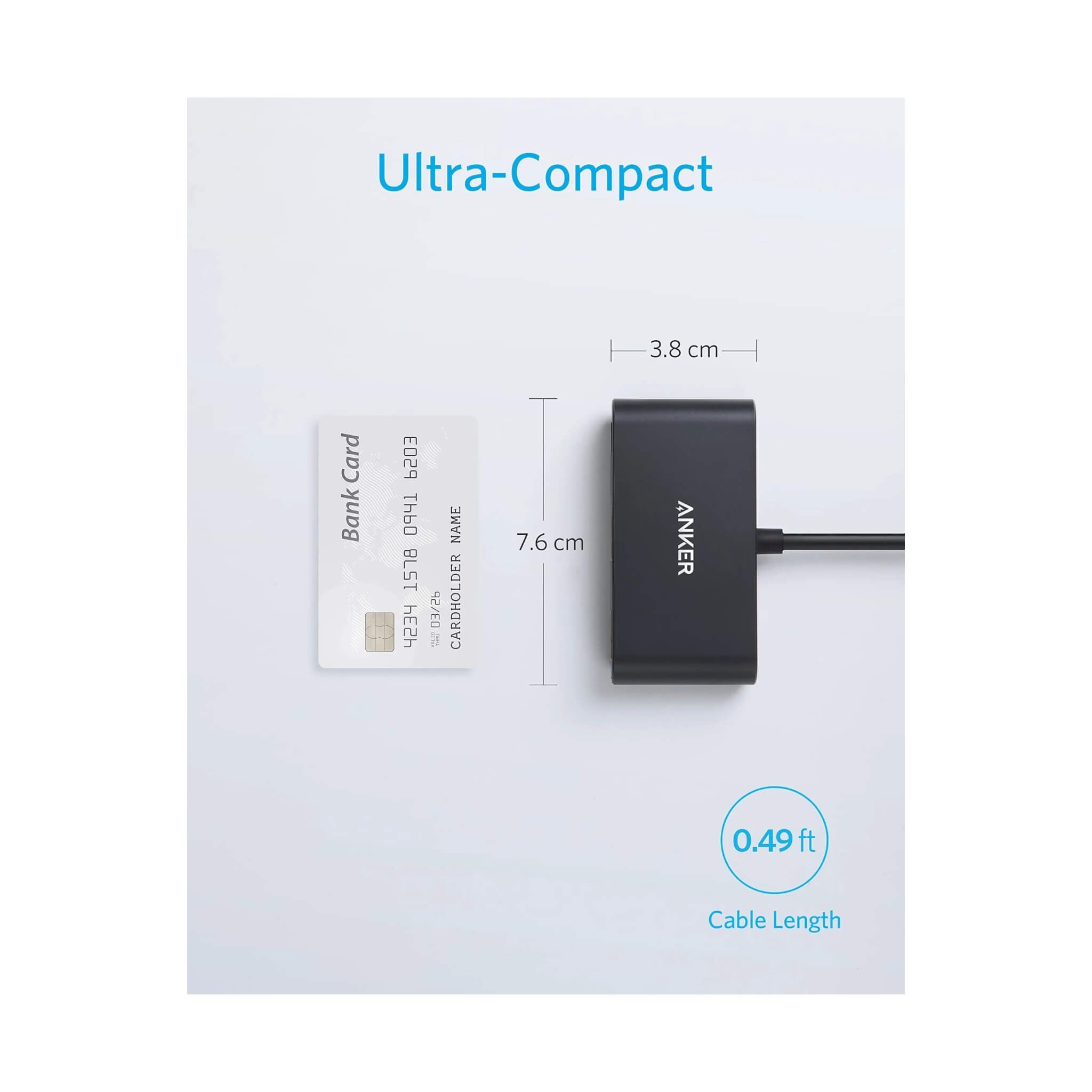 وصلة انكر USB-C - ٣ منافذ - ١٠٠ واط وصلة انكر USB-C - ٣ منافذ - ١٠٠ واط