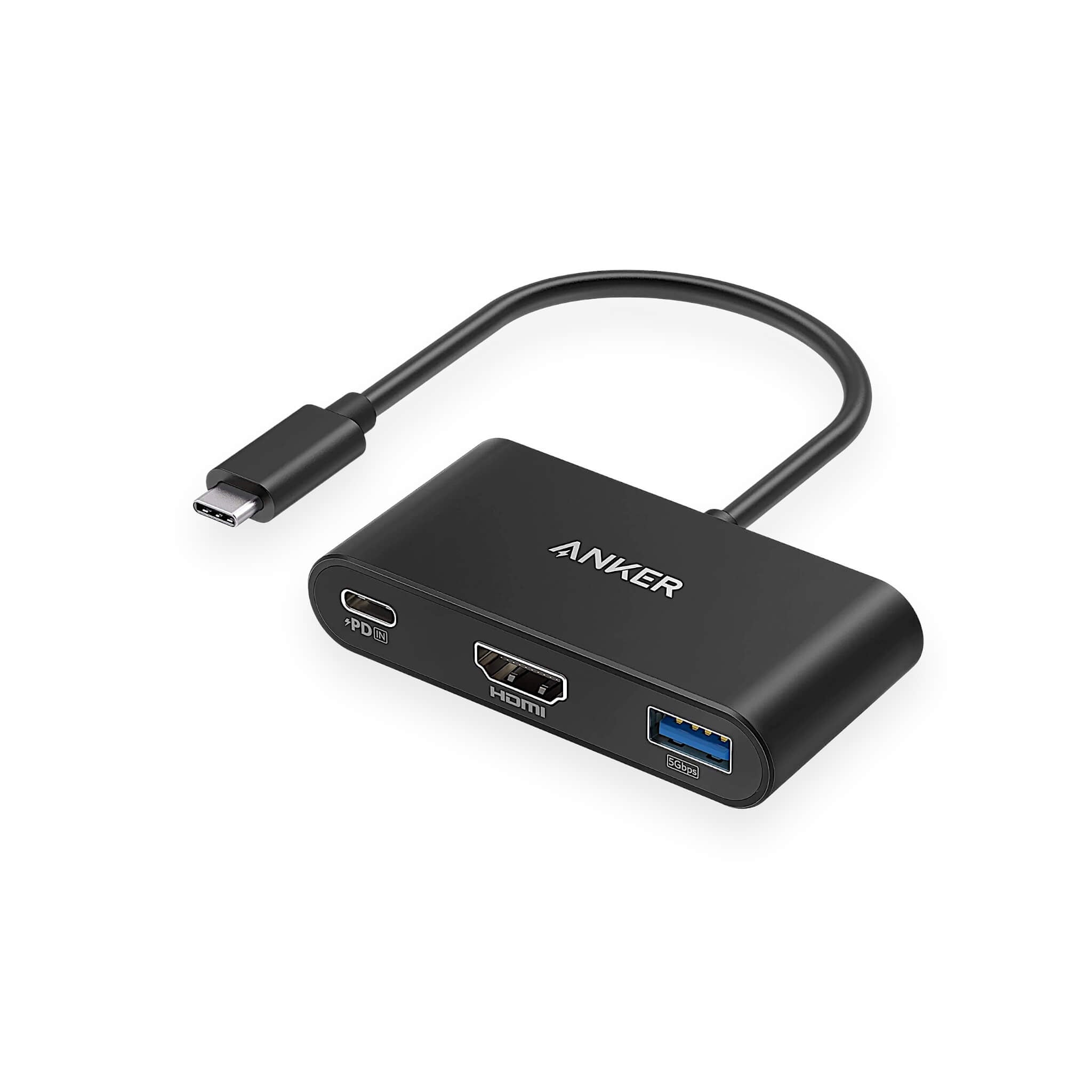 وصلة انكر USB-C - ٣ منافذ - ١٠٠ واط وصلة انكر USB-C - ٣ منافذ - ١٠٠ واط