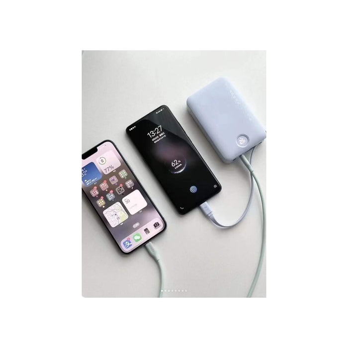 Anker Power Bank 20,000mAh 22.5W + Built-in USB-C Cable - Black