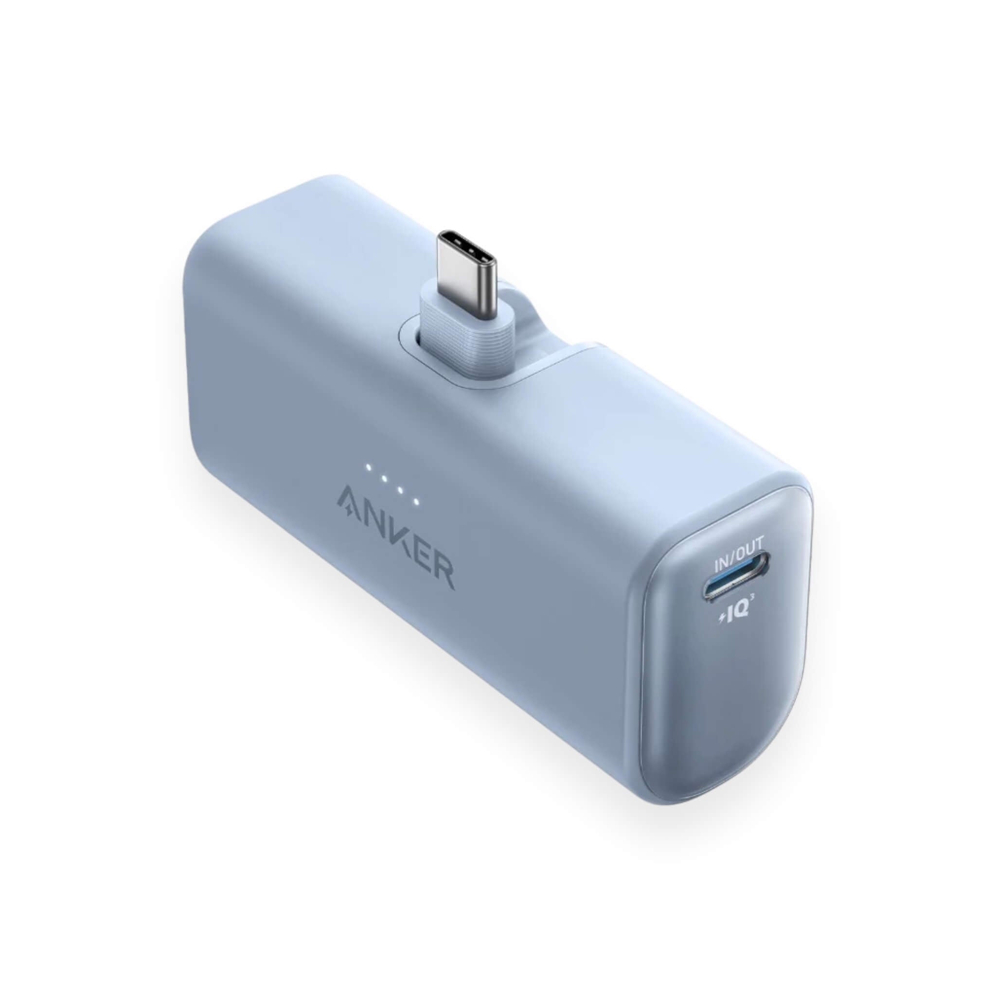 Anker Power Bank 5000mAh 22.5W with Built-in USB-C - Blue Anker Power Bank 5000mAh 22.5W with Built-in USB-C - Blue