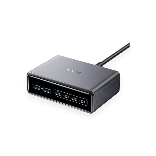 anker prime 200w 6 port gan charger fast charging station qatar tamimi Projects in Qatar.