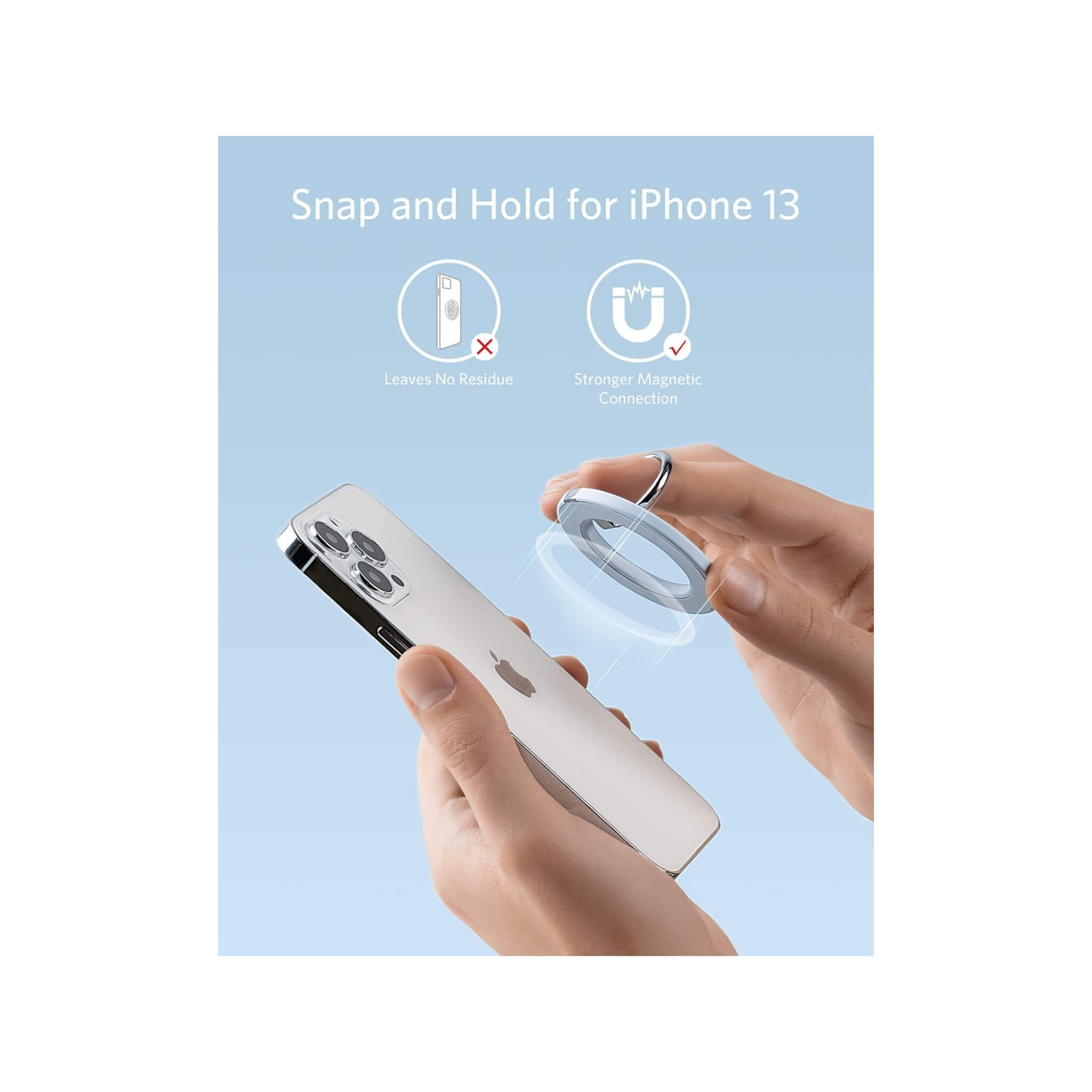 Anker Magnetic Phone Grip - Blue Anker Magnetic Phone Grip - Blue