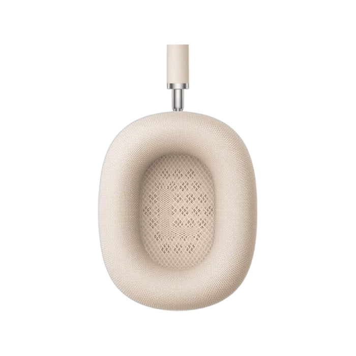 Apple AirPods Max in Starlight color with noise cancellation, spatial audio, and dynamic head tracking from TaMiMi Projects in Qatar.