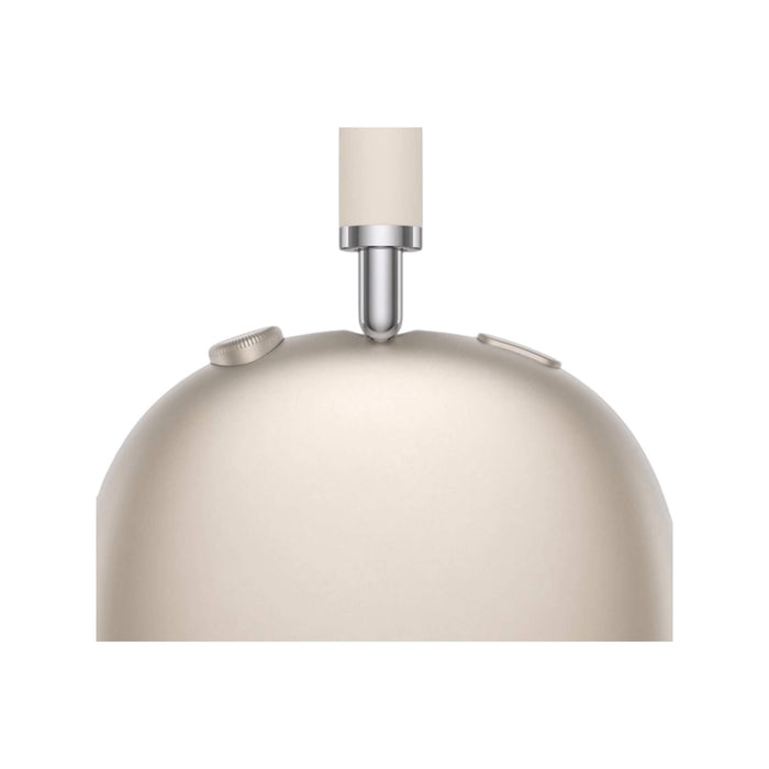 Apple AirPods Max in Starlight color with noise cancellation, spatial audio, and dynamic head tracking from TaMiMi Projects in Qatar.