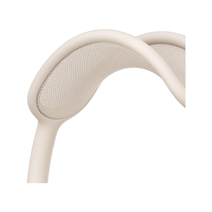 AirPods Max in Starlight color with noise cancellation, spatial audio, and dynamic head tracking from TaMiMi Projects in Qatar.