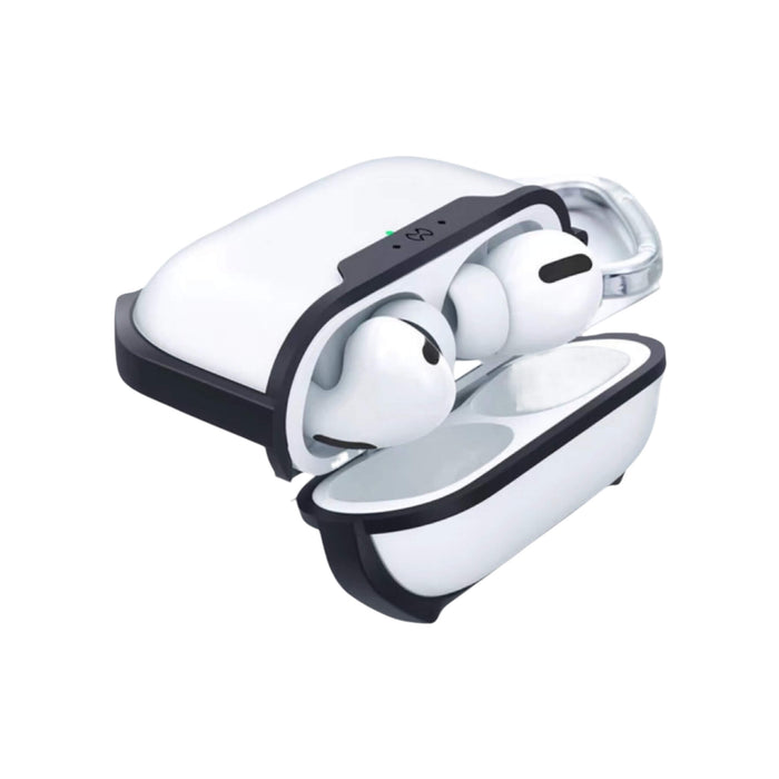 Xundd Case for AirPods Pro 2, black, durable and stylish protective cover, available at TaMiMi Projects in Qatar.
