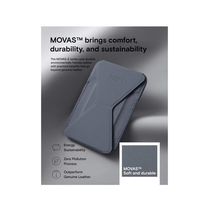 MOFT Magnetic Wallet Stand with MagSafe, sleek design perfect for daily use, available now from TaMiMi Projects in Qatar.