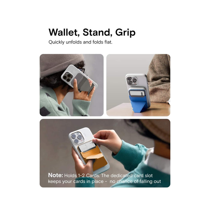 MOFT Magnetic Wallet Stand with MagSafe, sleek design perfect for daily use, available now from TaMiMi Projects in Qatar.
