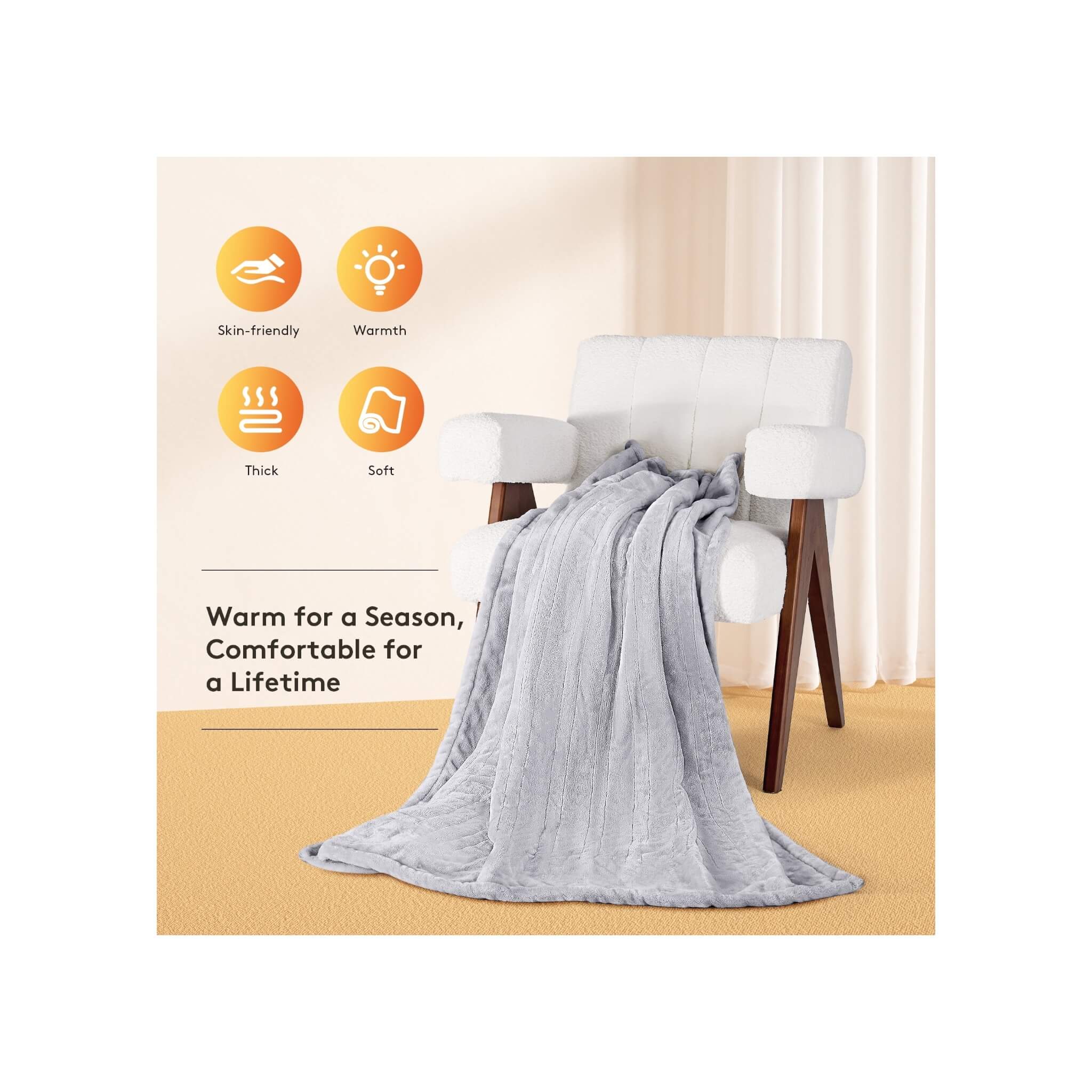 Electric Heated Throw Blanket Electric Heated Throw Blanket