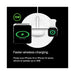 3-in-1 wireless charger with MagSafe, provides fast charging for multiple devices, available at TaMiMi Projects in Qatar.