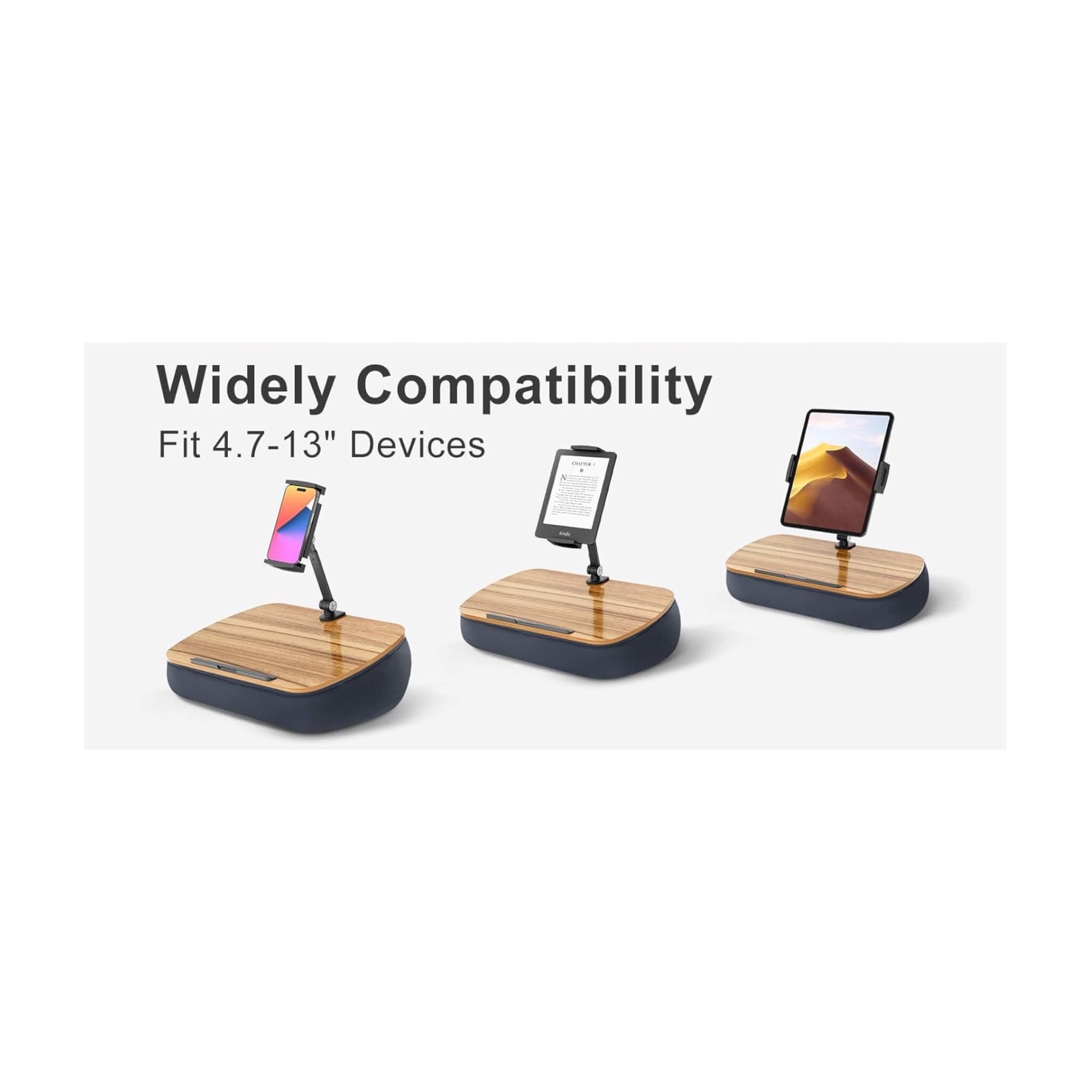 Versatile Lap Beanbag Tablet Stand with Adjustable Arm Versatile Lap Beanbag Tablet Stand with Adjustable Arm