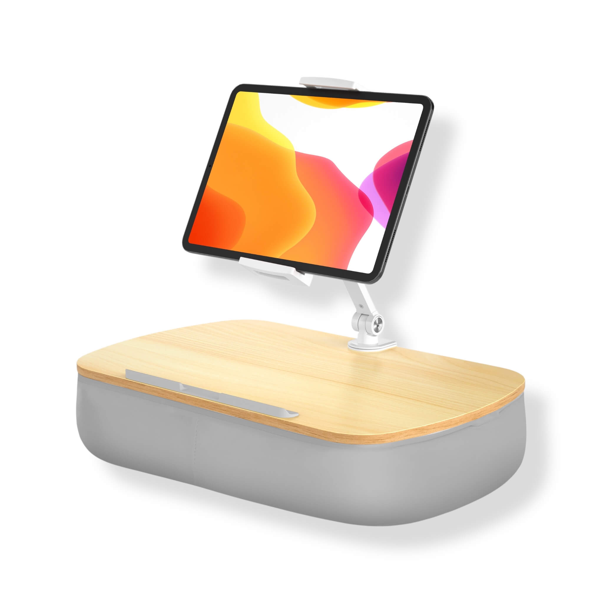Versatile Lap Beanbag Tablet Stand with Adjustable Arm Versatile Lap Beanbag Tablet Stand with Adjustable Arm