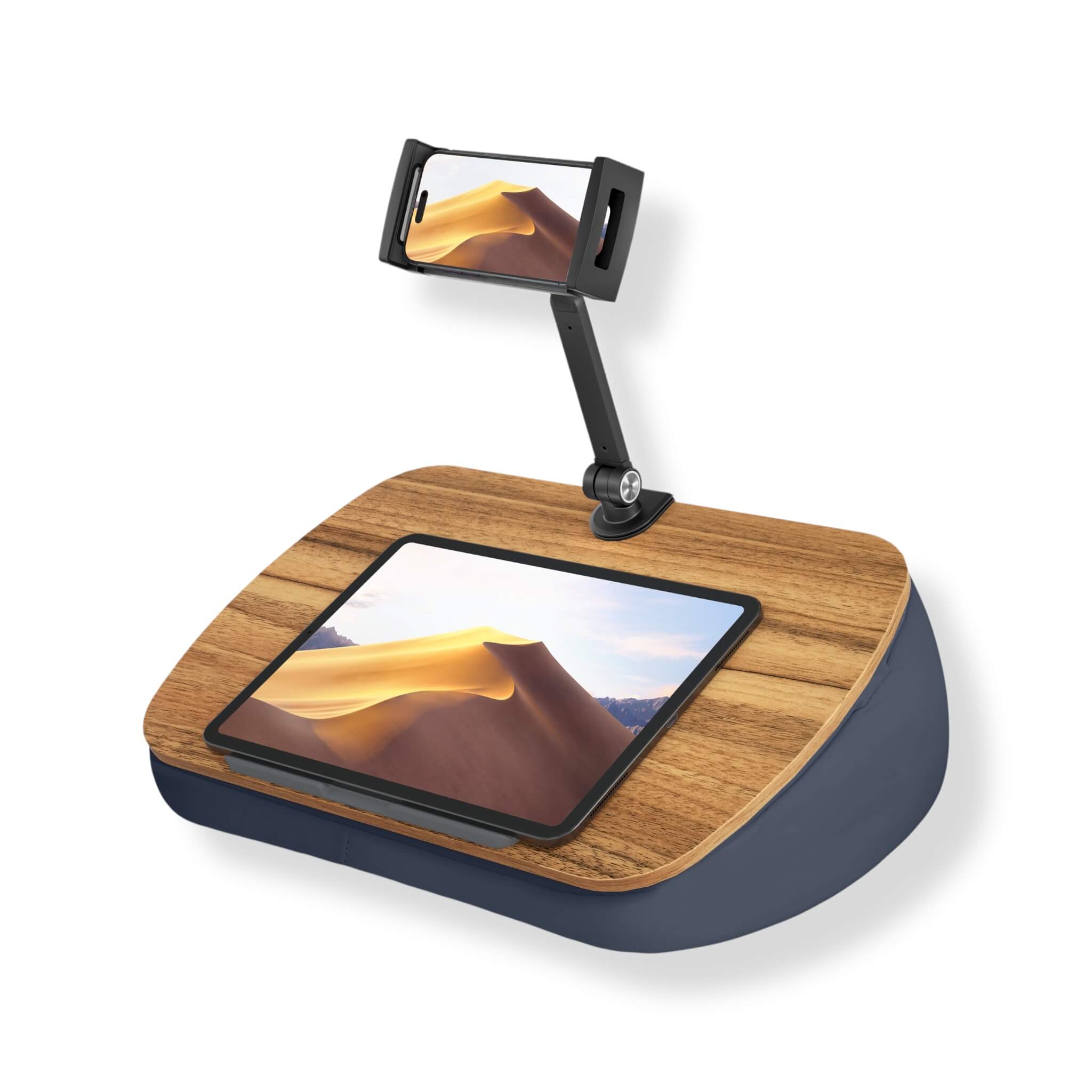 Versatile Lap Beanbag Tablet Stand with Adjustable Arm Versatile Lap Beanbag Tablet Stand with Adjustable Arm