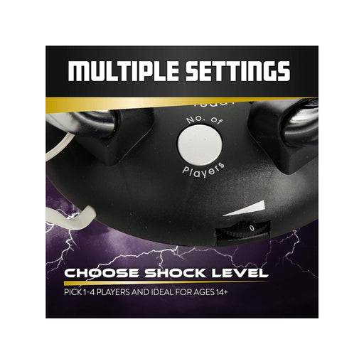 Lightning Reaction Reloaded reflex game, variable shock levels, age 14+, from TaMiMi Projects in Qatar. 