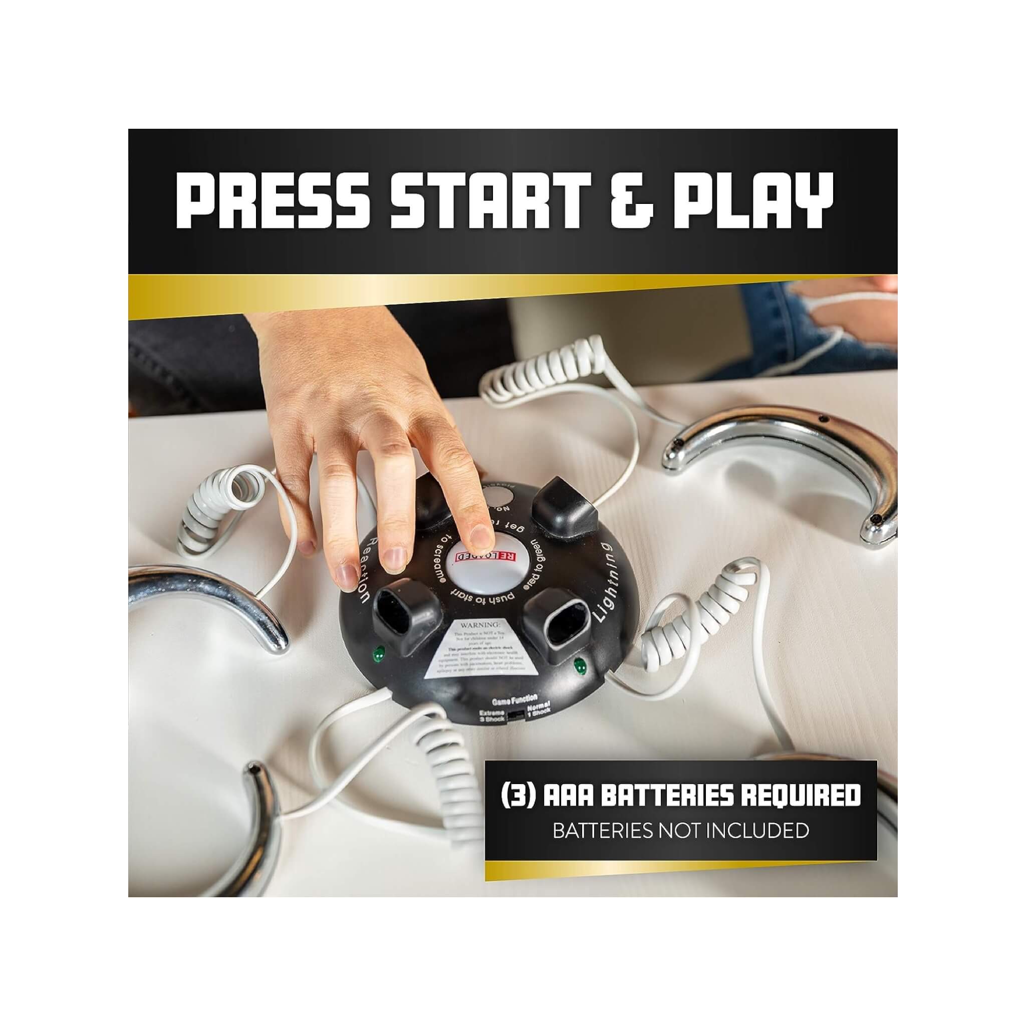Lightning Reaction Reloaded - Shocking Game Lightning Reaction Reloaded - Shocking Game