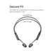 SHOKZ OpenRun Pro 2 bone conduction headphones, sweat-resistant, 12-hour battery, clear calls, deep bass. At TaMiMi Projects Qatar.








