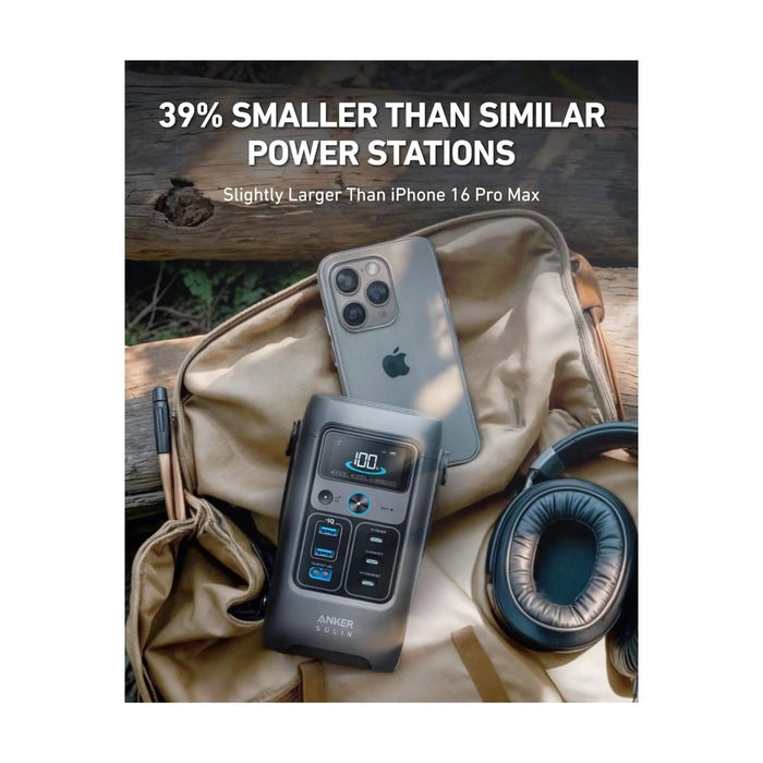 Portable Anker SOLIX C200 DC Power Station, 192Wh, with USB-C fast charging – TaMiMi Projects Qatar