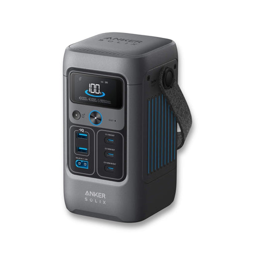 Portable power station with 200W output and 60,000mAh capacity for charging on the go from TaMiMi Projects in Qatar
