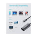 Compact and portable USB-C to HDMI adapter, ideal for travel and daily use from TaMiMi Projects in Qatar
